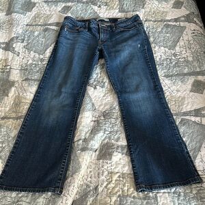 Levi's Blue Low Boot Cut 545 Jeans Classic Denim